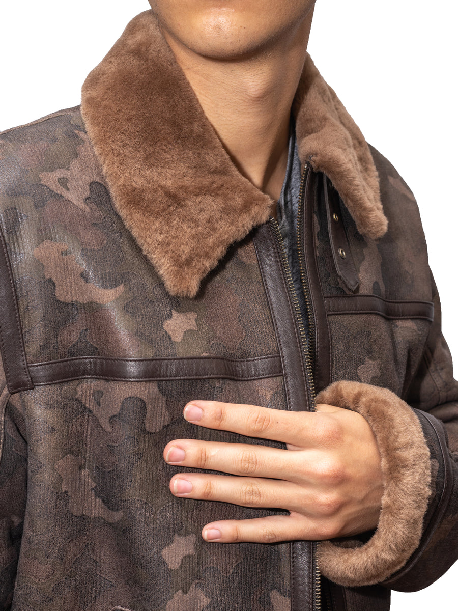 Camo Shearling Jacket – The Lud